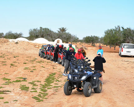 Balade en Quad: demi Journée avec plusieurs visites Djerba Activities Dreams