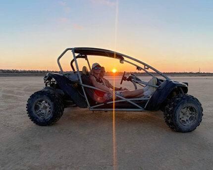 Balade en buggy vers l'ile de flamants roses Djerba Activities Dreams