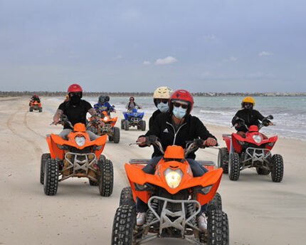 Balade en Quad vers le lagune bleu Djerba Activities Dreams